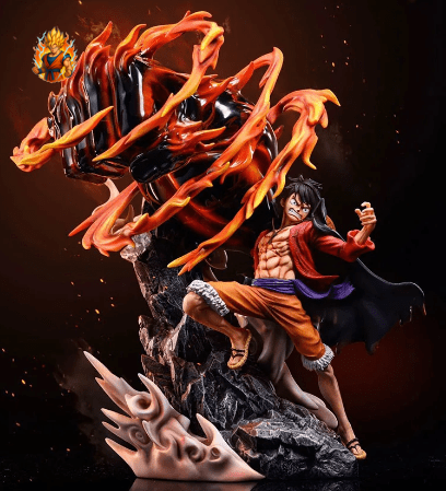 One Piece Ruffy Fire Karma Figur