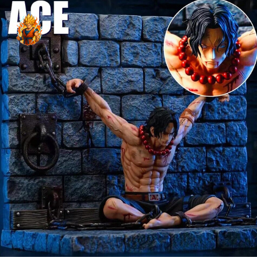 One Piece Ace Prisoner Figur