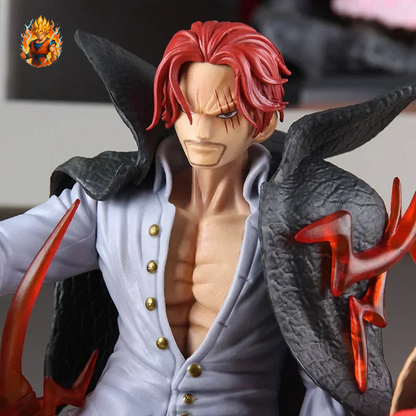 One Piece Ruffy & Shanks Figur