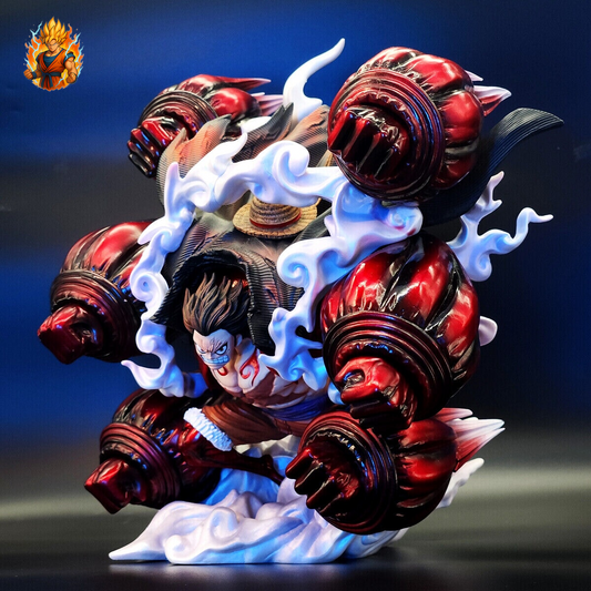 One Piece Ruffy Haki Waffenfigur