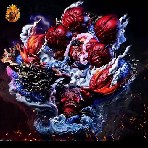 One Piece Ruffy VS Kaido Figur