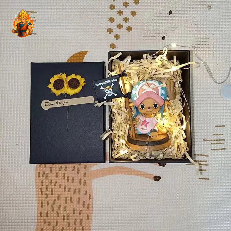 Tony Chopper Figurine mit Flagge - One Piece