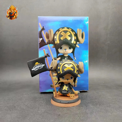 Tony Chopper Figurine mit Flagge - One Piece