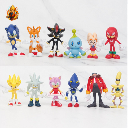 Sonic Sammlung - 12 Figuren
