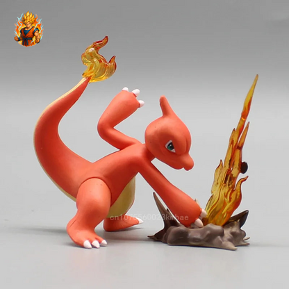 Pokémon Figur - Charizard Evolution