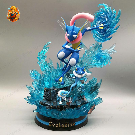 Pokémon Figur - Greninja Evolution