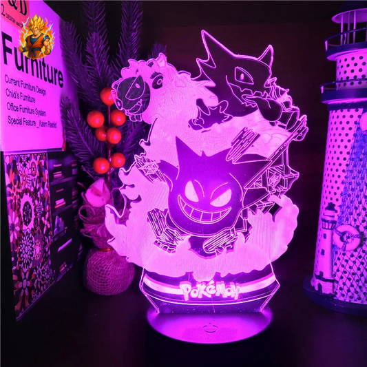 Pokémon LED-Lampe - Gengar