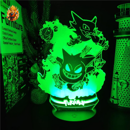 Pokémon LED-Lampe - Gengar