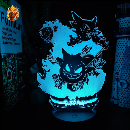 Pokémon LED-Lampe - Gengar