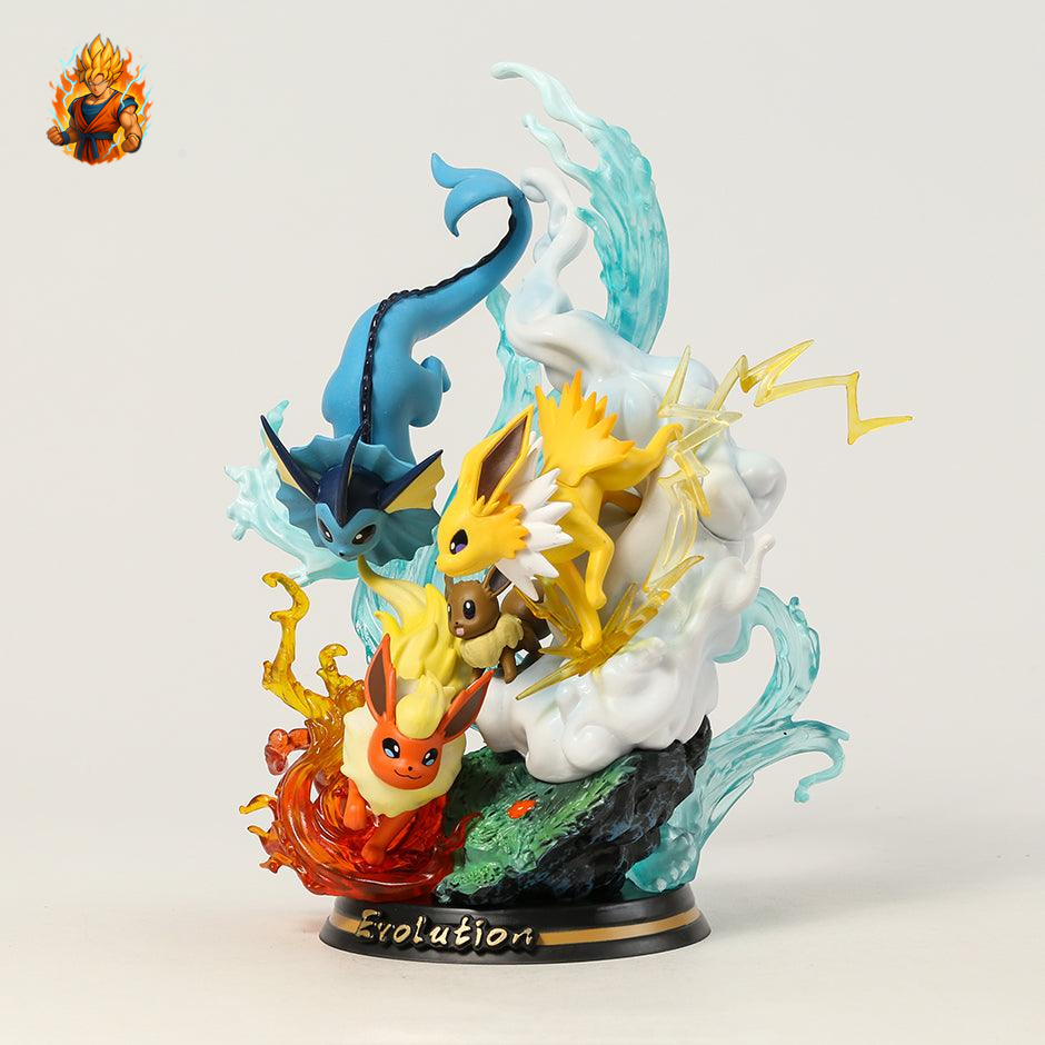 Pokémon Figur - Evoli Evolution