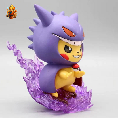Pokémon Figur - Pikachu Cosplay Gengar & Charizard