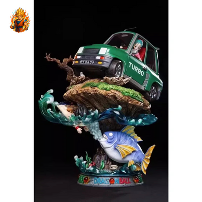 Bulma im Auto Sammlerfigur