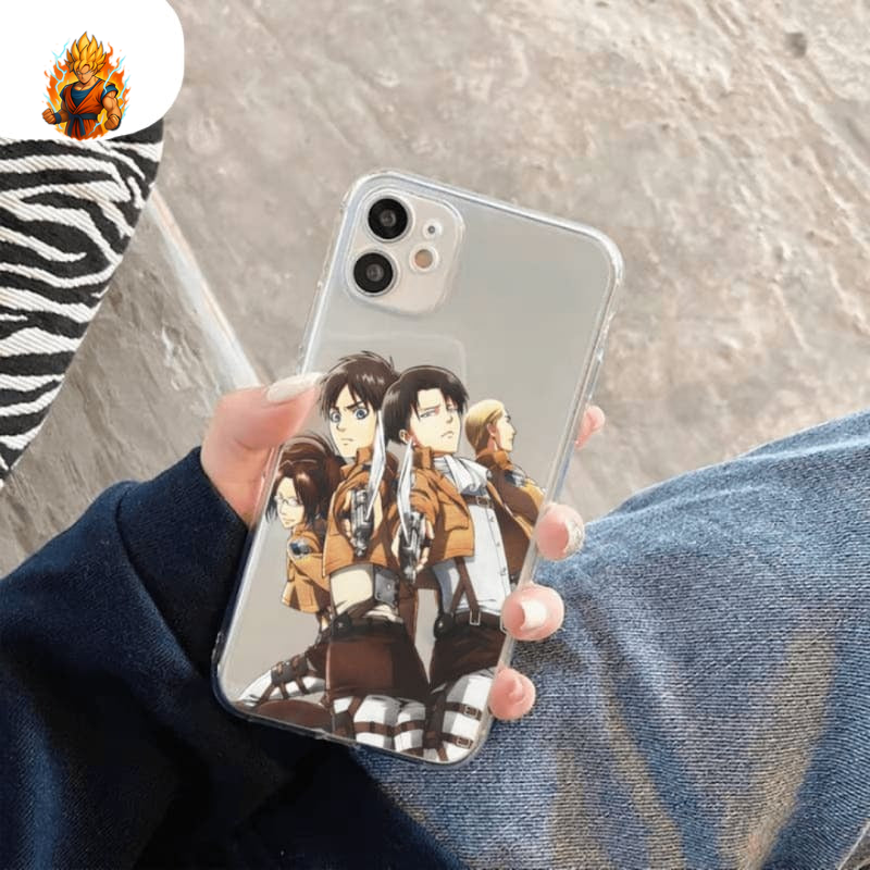 iPhone Hülle Eren, Hansi, Erwin und Levi - Attack on Titan™