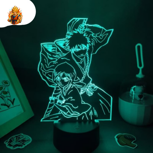 Ichigo LED-Lampe mit Rukia – Bleach™