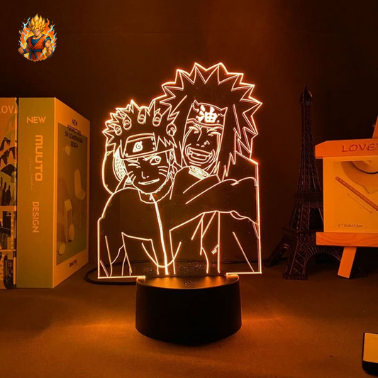 Jiraiya und Naruto LED-Lampe - Naruto Shippuden™