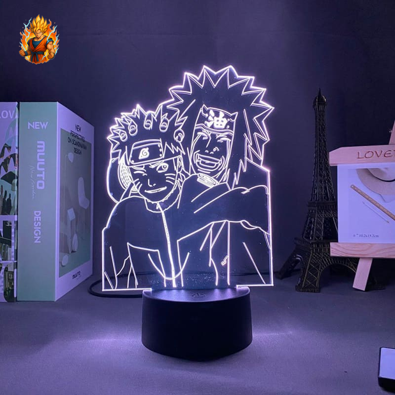 Jiraiya und Naruto LED-Lampe - Naruto Shippuden™